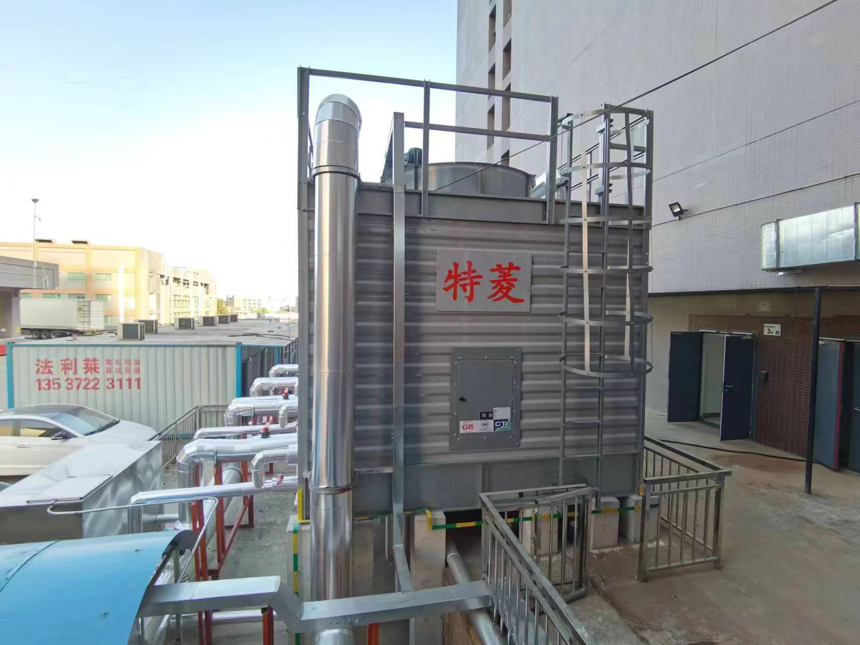閉式冷卻塔噪音如何治理更好呢？,閉式冷卻塔內(nèi)部結(jié)構(gòu)